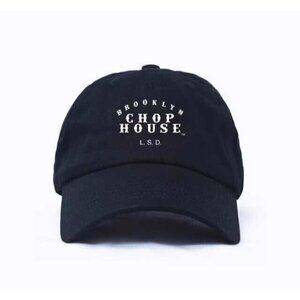 Brooklyn Chop House‎ Baseball Cap Adjustable Color Black
